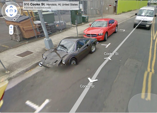 Illustration for article titled The Only Ferrari Dino We've Ever Seen On Google Street View